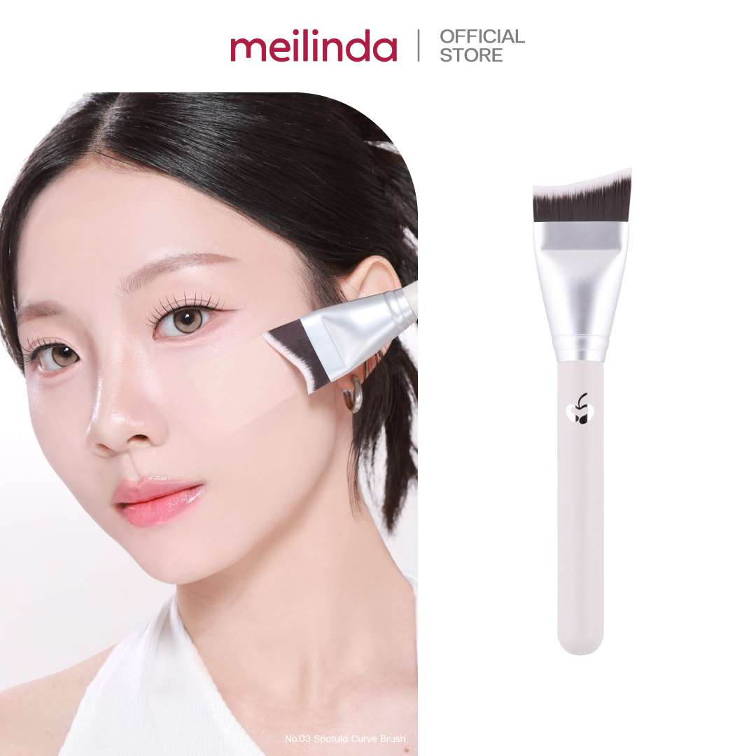 Skin Filter Brush No.03 - Spatula Curve Brush