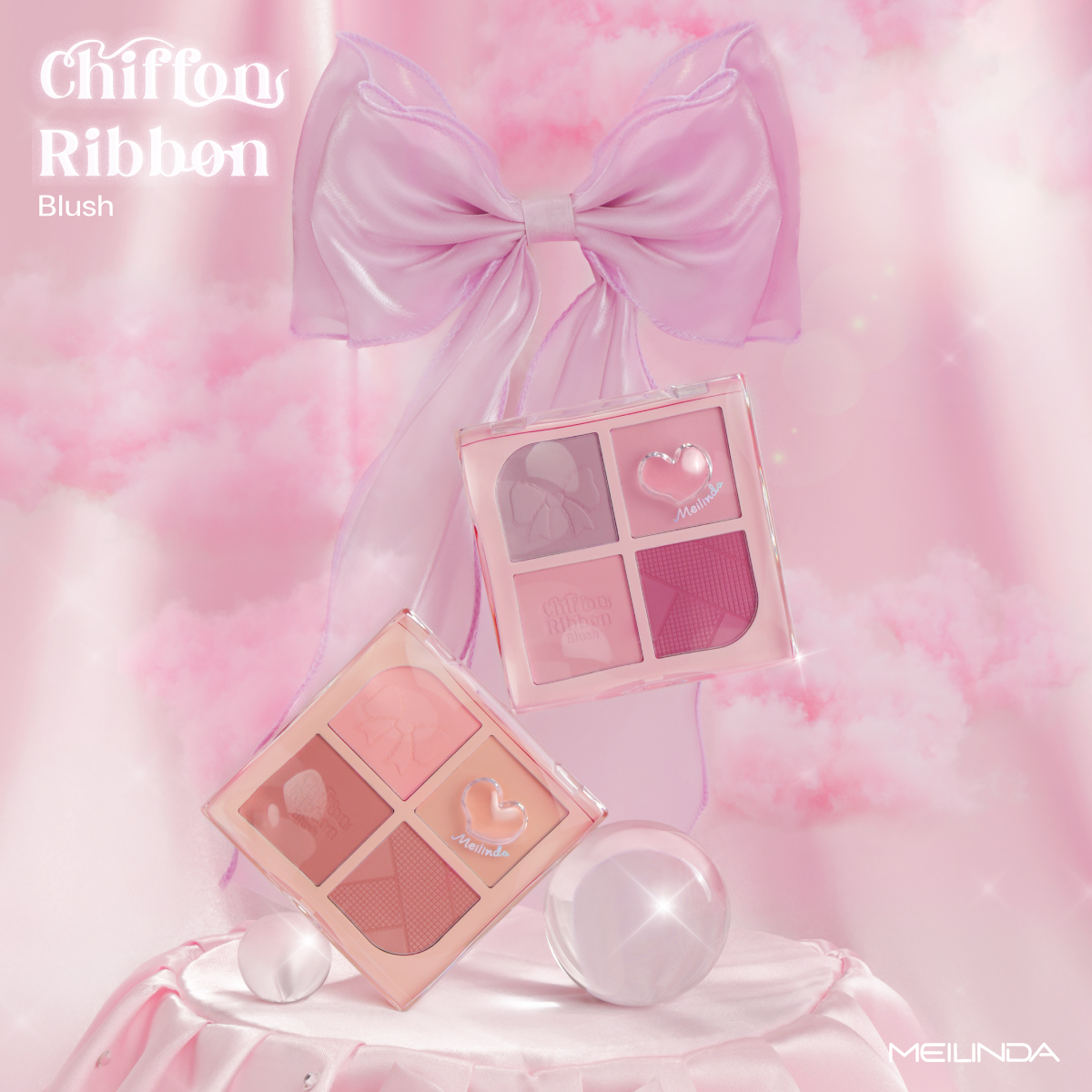 Chiffon Ribbon Blush บลัชออน